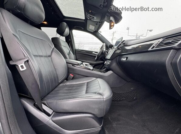 4JGDA5HBXHA992716 2017 MERCEDES-BENZ GLE Угольный Вид сзади