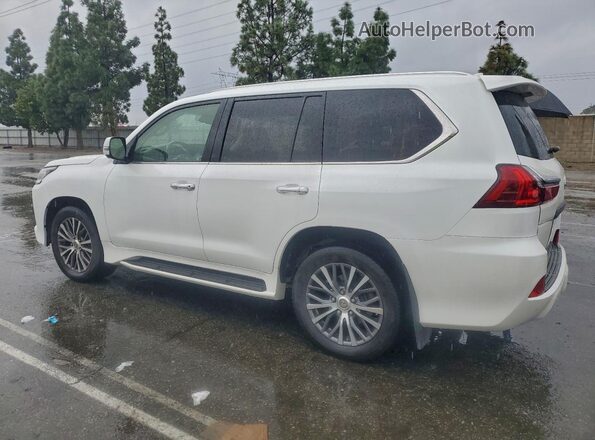JTJHY7AX9J4264566 2018 LEXUS LX Белый Задняя правая четверть