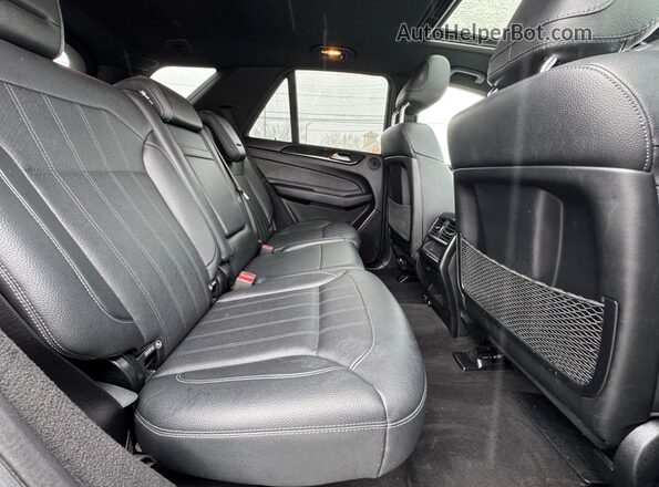 4JGDA5HBXHA992716 2017 MERCEDES-BENZ GLE Угольный Вид салона спереди