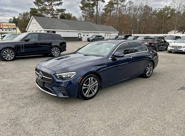 W1KZF8EB2MA948663 2021 MERCEDES-BENZ E-CLASS Blue Задня права чверть