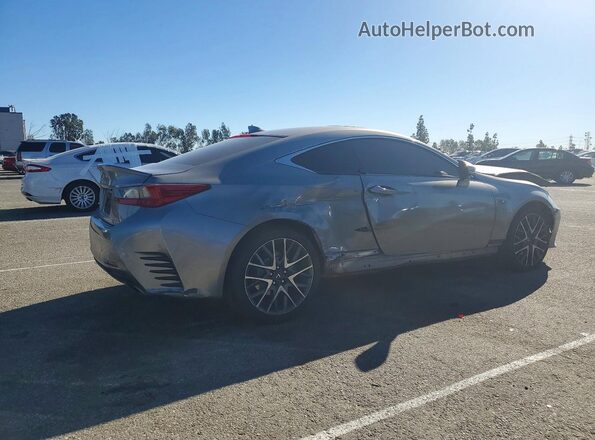 JTHHE5BC9H5016297 2017 LEXUS RC Серебряный Передняя правая четверть