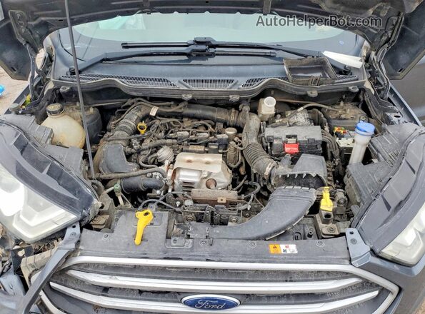 MAJ3S2GE8MC395785 2021 FORD ECOSPORT Gray ძრავის განყოფილების ხედი