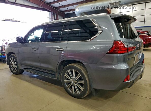 JTJHY7AX5G4194668 2016 LEXUS LX570 Серый Задняя правая четверть