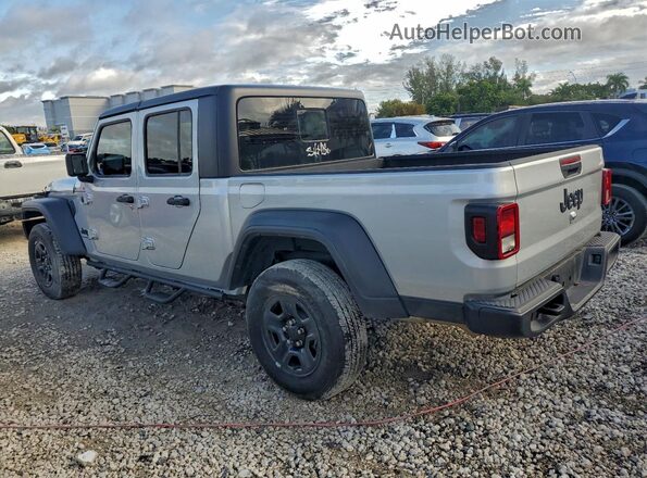 1C6HJTAGXRL103569 2024 JEEP GLADIATOR Серебряный Задняя правая четверть