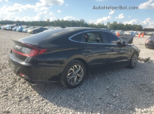 5NPEF4JA9MH078904 2021 HYUNDAI SONATA Black Przód prawy