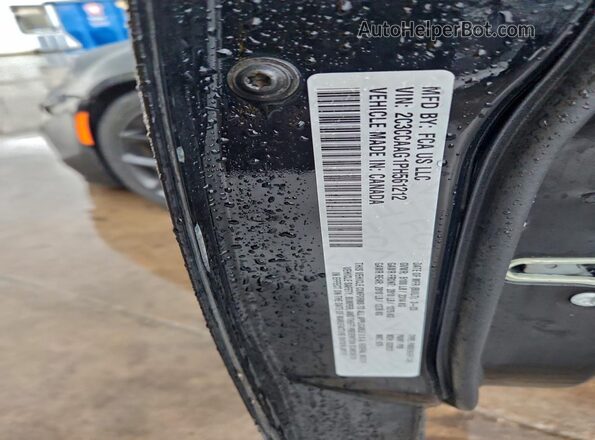 2C3CCAAG1PH561212 2023 CHRYSLER 300 Black Вид наклейки з VIN-кодом