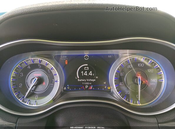 2C3CCAAG3JH342047 2018 CHRYSLER 300 Черный Вид задних сидений