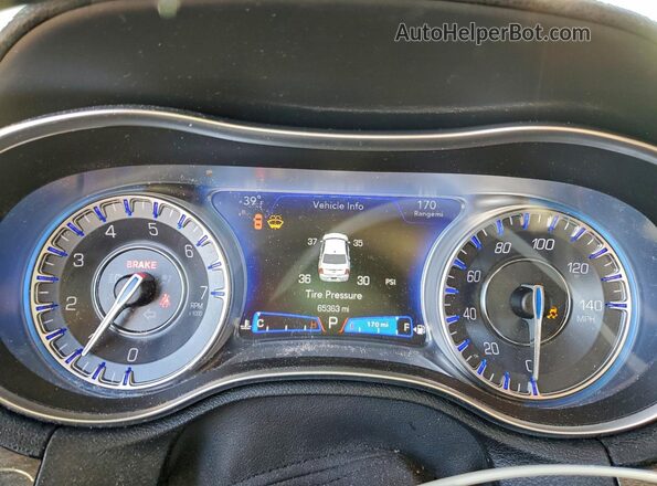 2C3CCAAG3MH650405 2021 CHRYSLER 300 Black Vista del cuadro de instrumentos