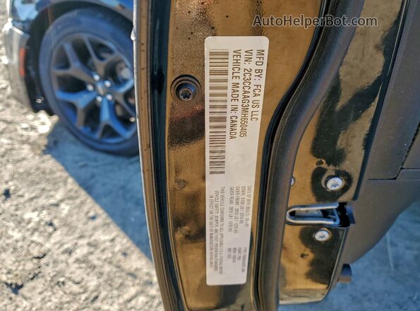 2C3CCAAG3MH650405 2021 CHRYSLER 300 Black Vista del compartimento del motor