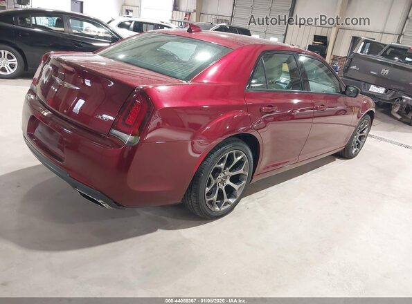 2C3CCAAG5JH190322 2018 CHRYSLER 300 Бордовый Задняя правая четверть
