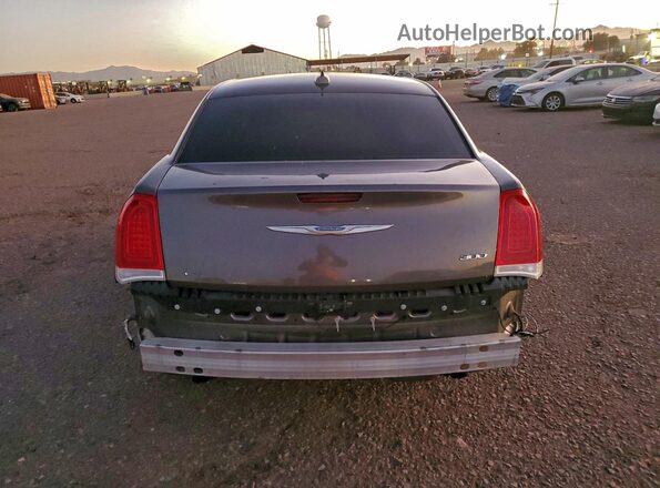 2C3CCAAG9MH609311 2021 CHRYSLER 300 Серый Вид сзади