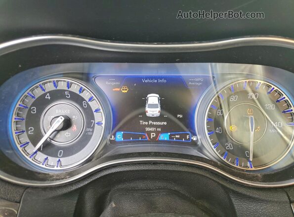 2C3CCAAG9MH609311 2021 CHRYSLER 300 Серый Вид щитка приборов