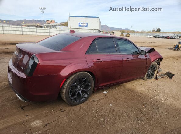 2C3CCAAGXKH667165 2019 CHRYSLER 300 Maroon Tył prawy