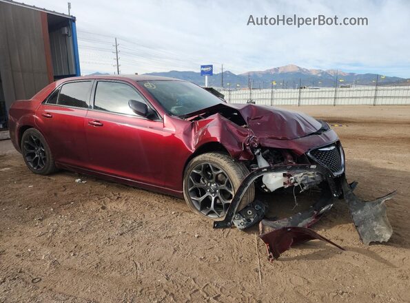 2C3CCAAGXKH667165 2019 CHRYSLER 300 Maroon Przód prawy