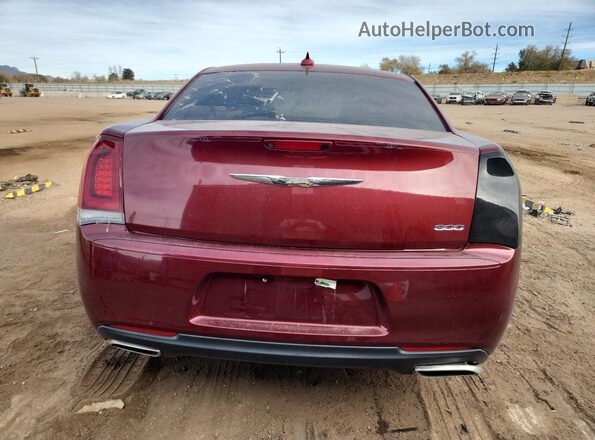 2C3CCAAGXKH667165 2019 CHRYSLER 300 Maroon Widok z tyłu