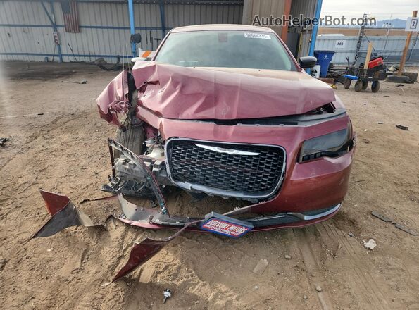 2C3CCAAGXKH667165 2019 CHRYSLER 300 Maroon Widok z przodu