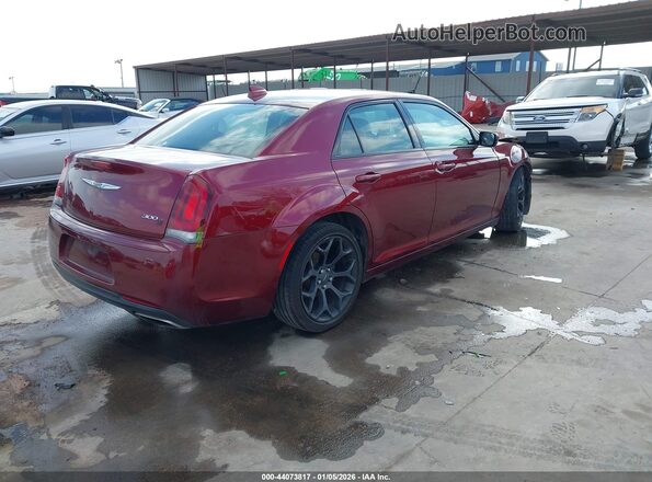 2C3CCABG4KH565990 2019 CHRYSLER 300 Бордовый Задняя правая четверть