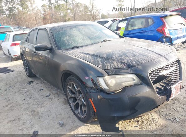 2C3CCABG6HH663007 2017 CHRYSLER 300 Черный Передняя правая четверть