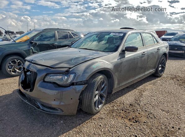 2C3CCABG7PH641015 2023 CHRYSLER 300 Gray Передня ліва чверть