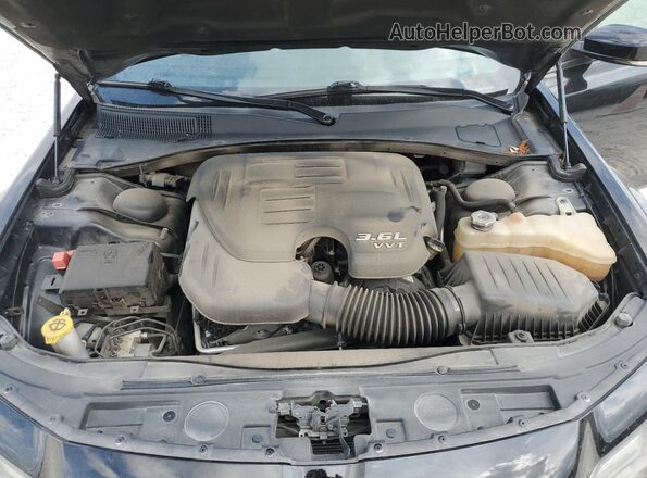 2C3CCABG8MH523955 2021 CHRYSLER 300 Black Вид задньої частини салону