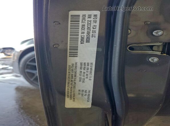 2C3CCABT4NH249300 2022 CHRYSLER 300 Gray Engine compartment view
