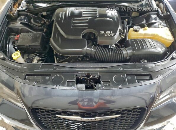 2C3CCAGG0GH152397 2016 CHRYSLER 300 Угольный Вид задней части салона