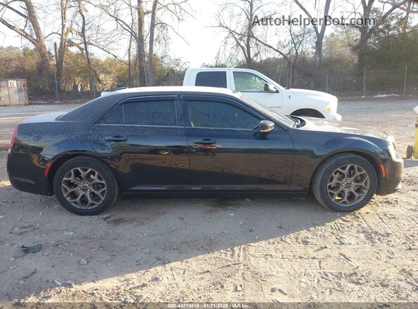 2C3CCAGGXGH298693 2016 CHRYSLER 300 Black Widok wnętrza z tyłu