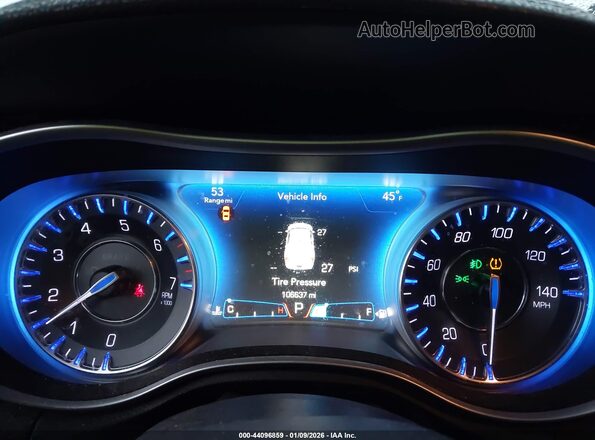 2C3CCARG0GH261598 2016 CHRYSLER 300 Черный Вид задних сидений