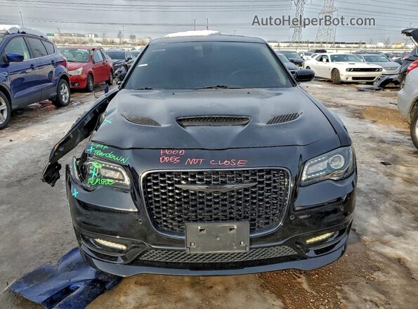 2C3CCARG2MH609459 2021 CHRYSLER 300 Black Front view