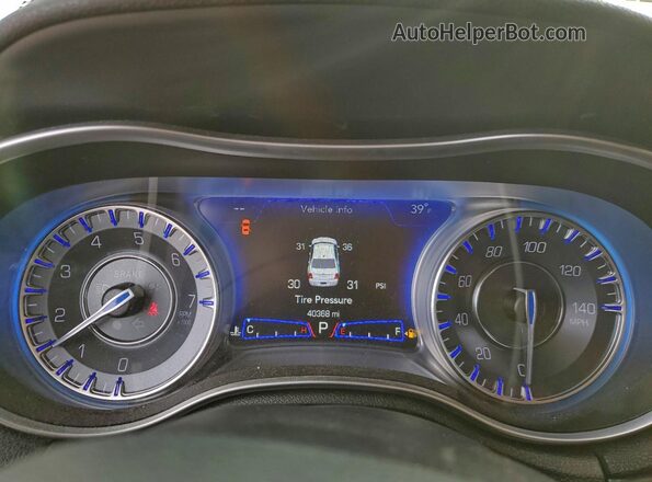2C3CCARG2MH609459 2021 CHRYSLER 300 Black Instrument cluster view