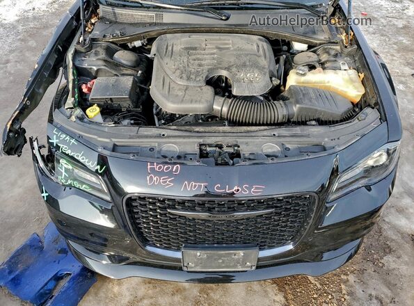 2C3CCARG2MH609459 2021 CHRYSLER 300 Black Rear interior view