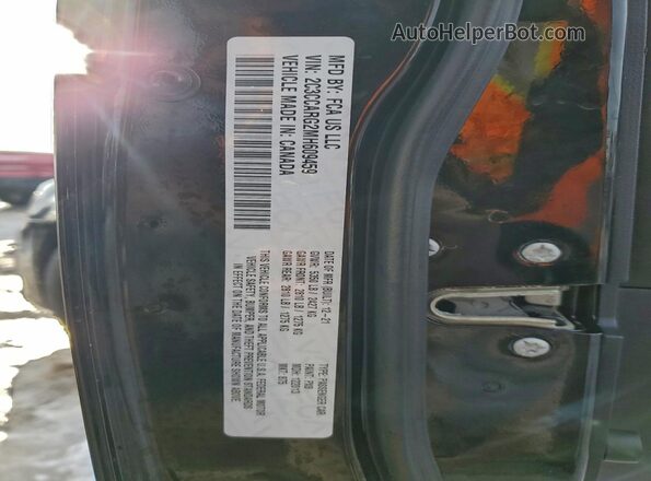 2C3CCARG2MH609459 2021 CHRYSLER 300 Black Engine compartment view