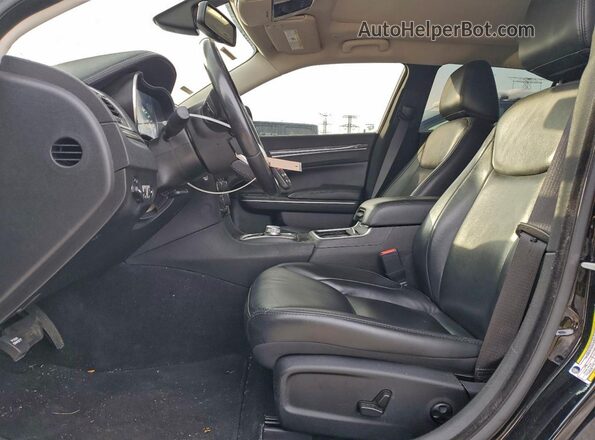 2C3CCARG2MH609459 2021 CHRYSLER 300 Black Front interior view