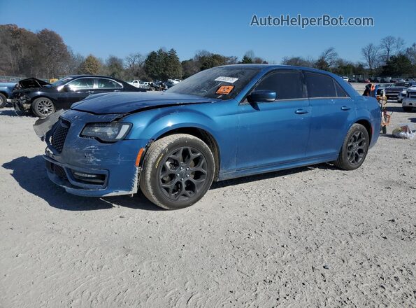 2C3CCASG5NH163206 2022 CHRYSLER 300 Синий Передняя левая четверть