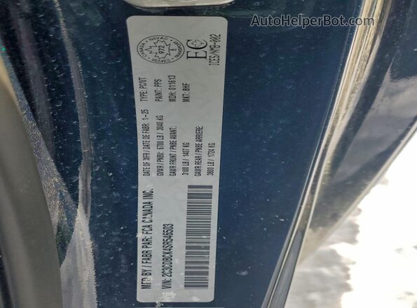2C3CDBCK4SR546503 2025 DODGE CHARGER Blue Widok komory silnika