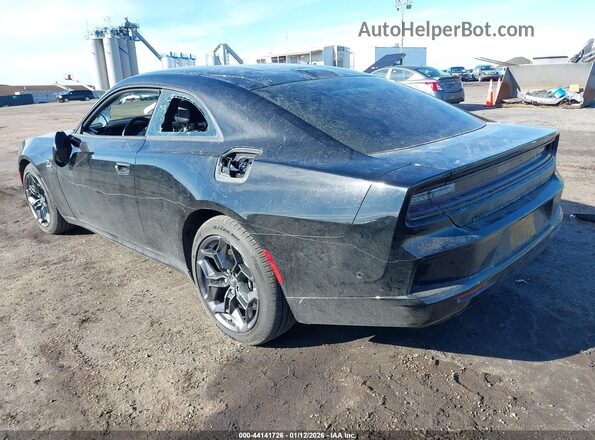 2C3CDBCK7SR543286 2025 DODGE CHARGER Черный Задняя левая четверть