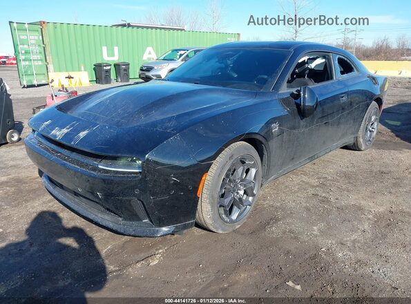 2C3CDBCK7SR543286 2025 DODGE CHARGER Черный Передняя левая четверть