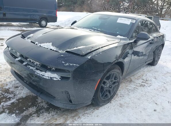 2C3CDBCK8SR537254 2025 DODGE CHARGER Black Vista tres cuartos delantera izquierda