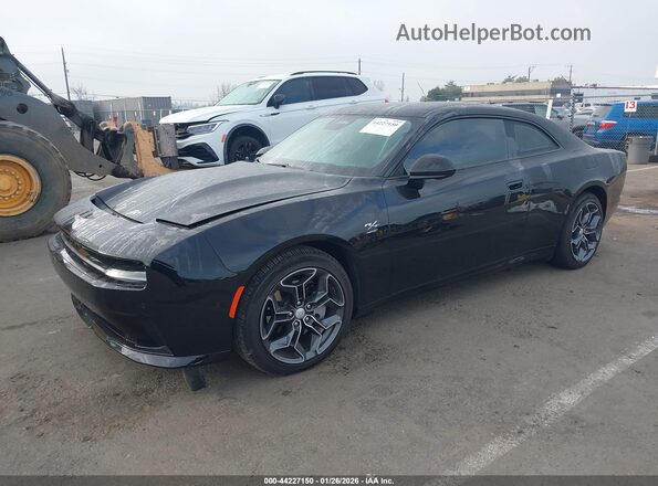 2C3CDBCKXSR209219 2025 DODGE CHARGER Black Vista tres cuartos delantera izquierda