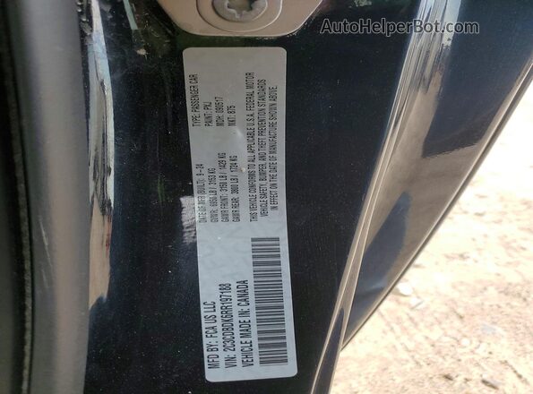 2C3CDBDK6RR197188 2024 DODGE CHARGER Черный Вид подкапотного пространства
