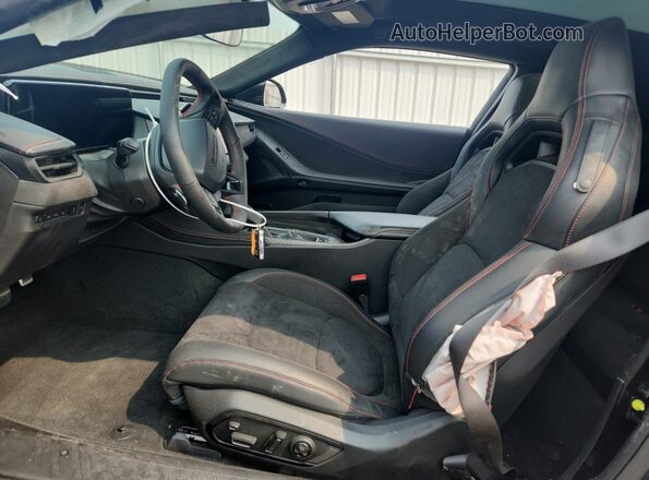 2C3CDBDK9RR189067 2024 DODGE CHARGER Черный Вид салона спереди