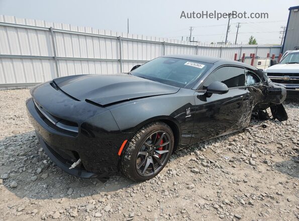 2C3CDBDK9RR189067 2024 DODGE CHARGER Черный Передняя левая четверть