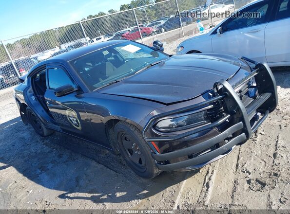 2C3CDXAT2PH583846 2023 DODGE CHARGER Серый Передняя правая четверть