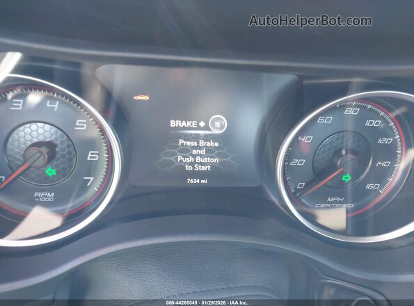 2C3CDXAT2PH583846 2023 DODGE CHARGER Серый Вид задних сидений