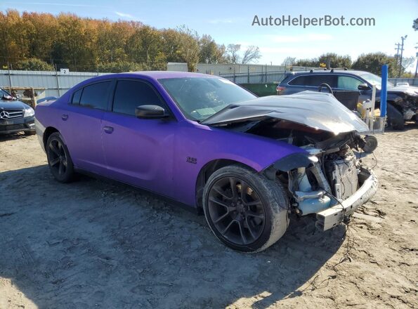 2C3CDXAT8GH206048 2016 DODGE CHARGER Purple Przód prawy