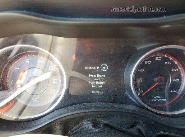 2C3CDXAT8GH206048 2016 DODGE CHARGER Purple Widok zestawu wskaźników