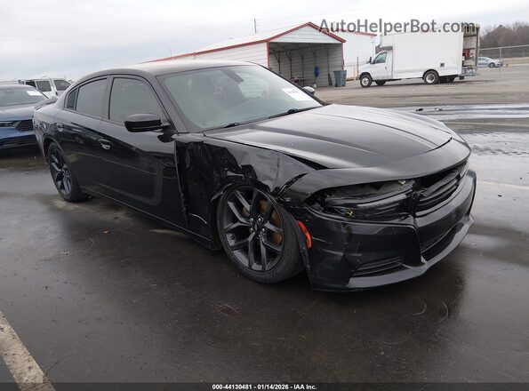 2C3CDXBG0KH692994 2019 DODGE CHARGER Black Przód prawy