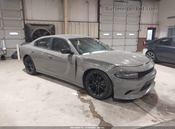 2C3CDXBG2JH336660 2018 DODGE CHARGER Серый Передняя правая четверть