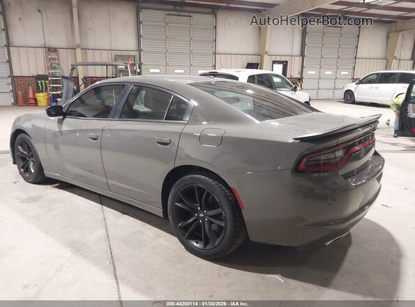 2C3CDXBG2JH336660 2018 DODGE CHARGER Серый Задняя левая четверть