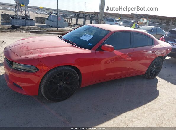2C3CDXBG5JH158310 2018 DODGE CHARGER Red 